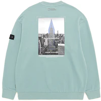 National Geographic Unisex City Series Printed Lightweight Sweatshirt Casual. N231SW004 National Geographic Unisex City Series Printed Lightweight Sweatshirt Casual. N231SW004