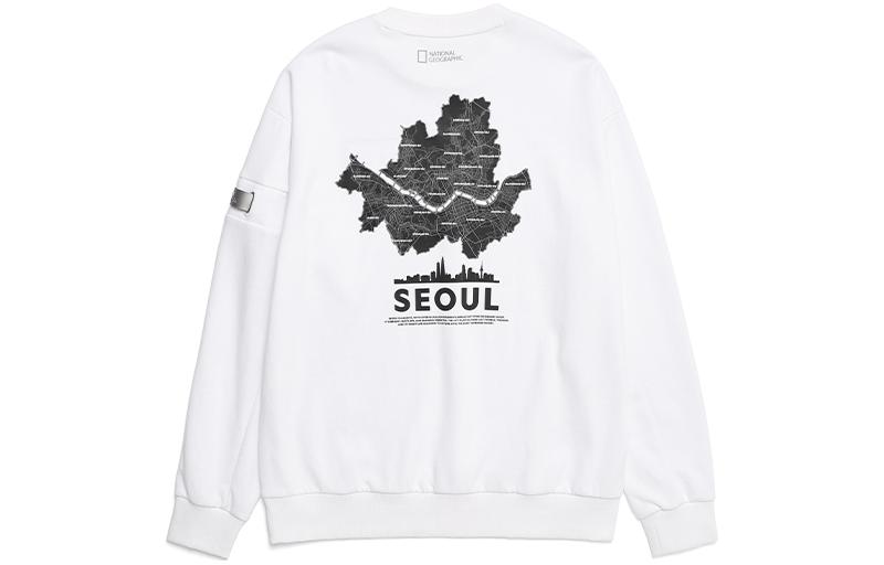National Geographic Unisex Loose Fit Crewneck Print Sweatshirt N223USW240