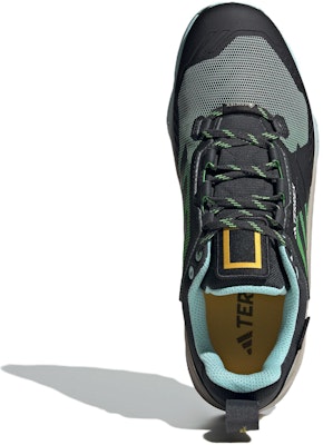 National Geographic x adidas Terrex Swift R3 GORE-TEX 'Carbon Aqua' IF7920 Lookbook National Geographic x adidas Terrex Swift R3 GORE-TEX 'Carbon Aqua' IF7920
