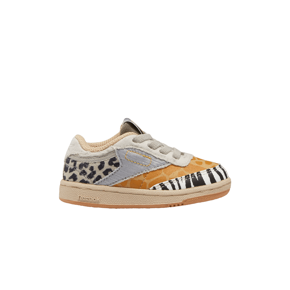 (Toddler) National Geographic x Reebok Club C 'Animal Print' GY2068