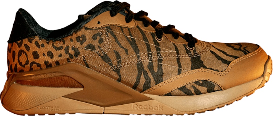 Reebok print best sale smooth brown