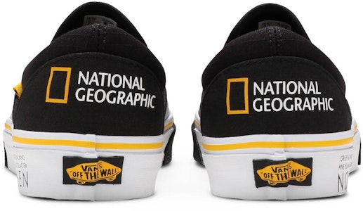 National Geographic x Vans Classic Slip-On 'Then Now Glacier' VN0A4U38WT3 Details for National Geographic x Vans Classic Slip-On 'Then Now Glacier' VN0A4U38WT3