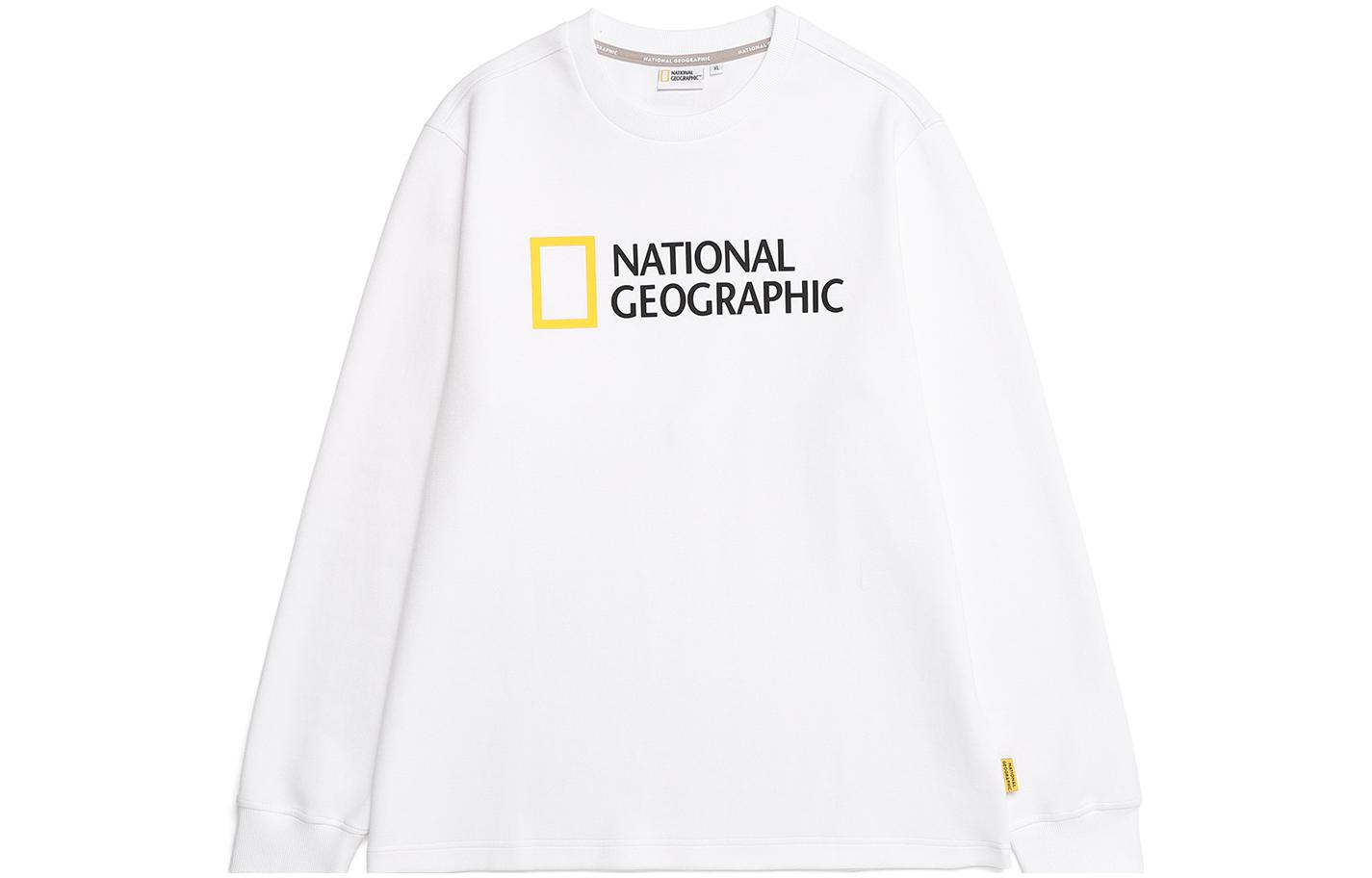 National Geographic Yellow Frame Unisex Crewneck Long-Sleeve Sweatshirt N223UTS020
