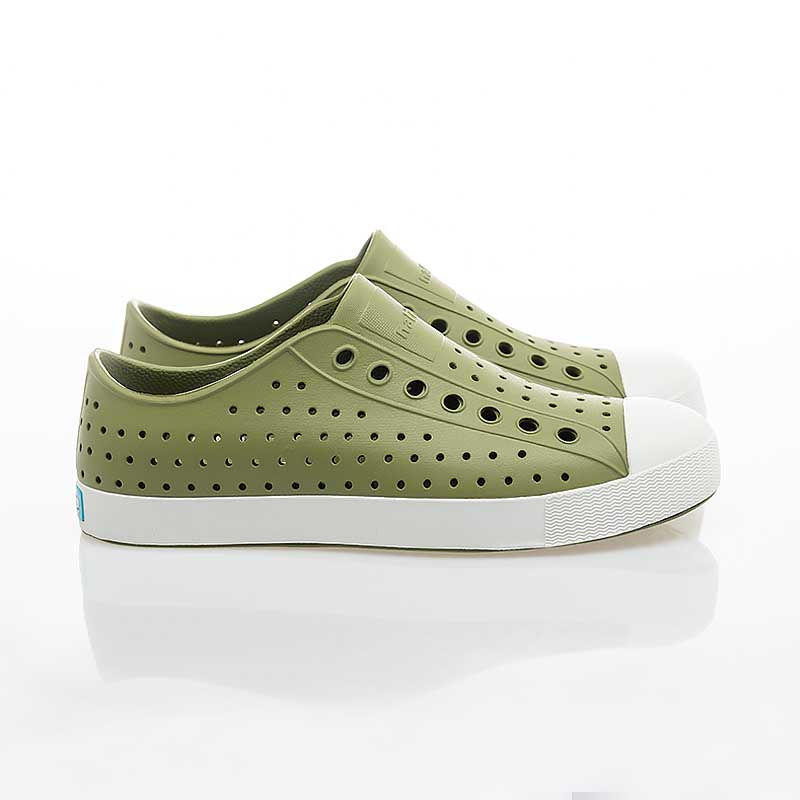 Native Jefferson Casual Slip-On Shoes Goblin Green 11100100-3019