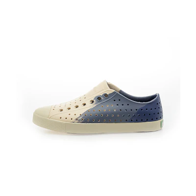 Native Jefferson Wanderfoam Black Marble Shoes