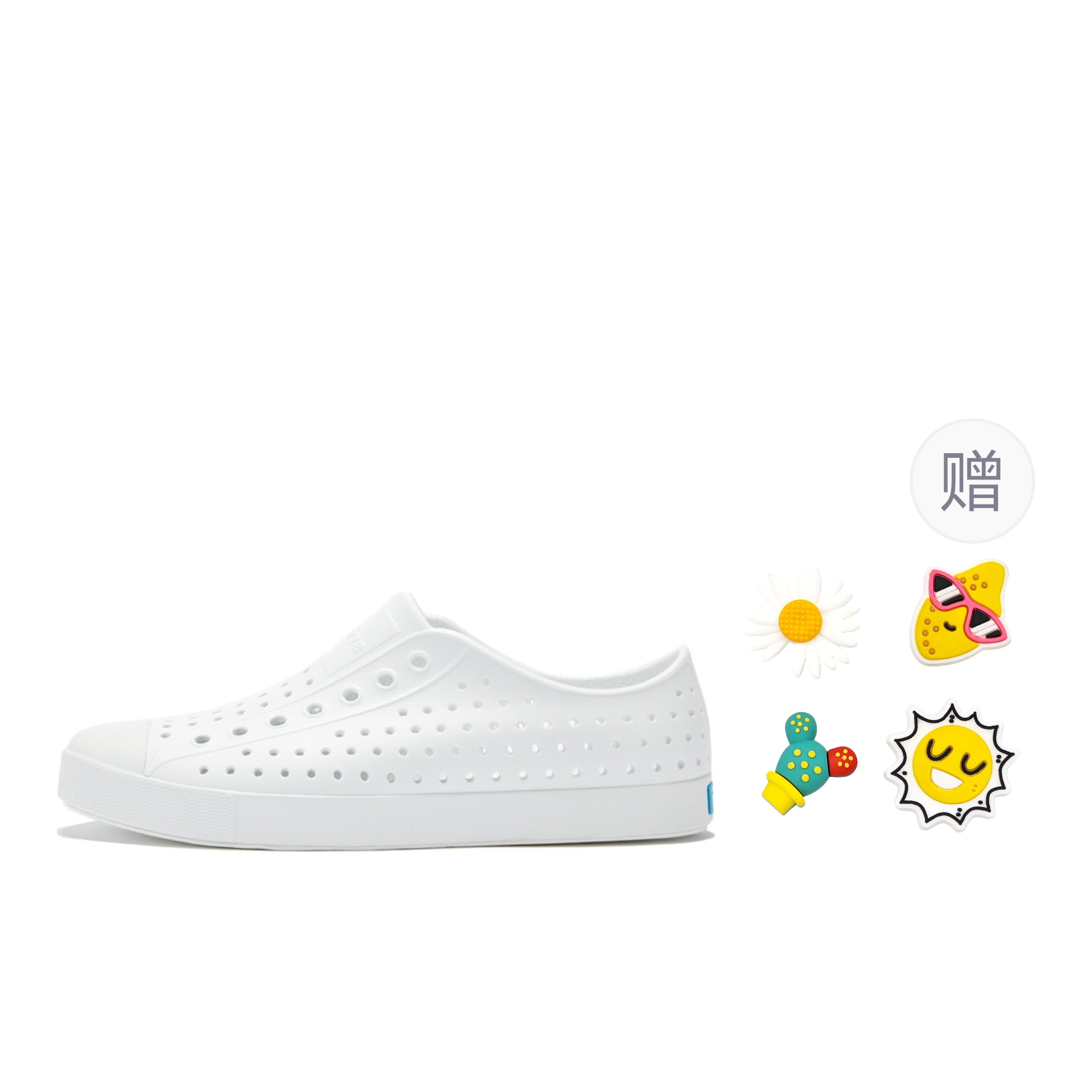 Native Shoes Jefferson Classic Solid - Lightweight Breathable Slip-On Clogs. 11100100