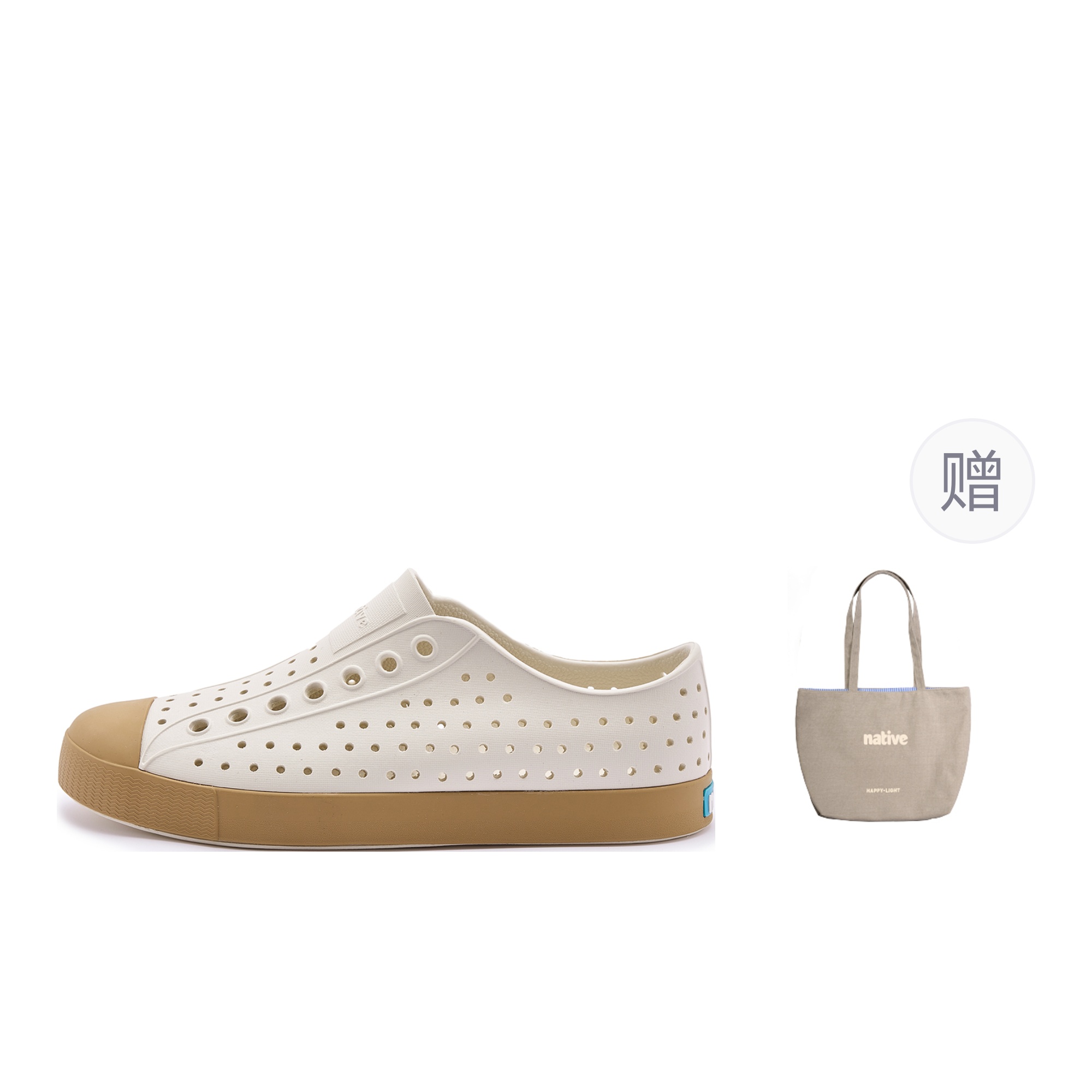 Native Shoes Jefferson EVA Classic Slip-On Lightweight Waterproof Summer Wear 11100100-3050