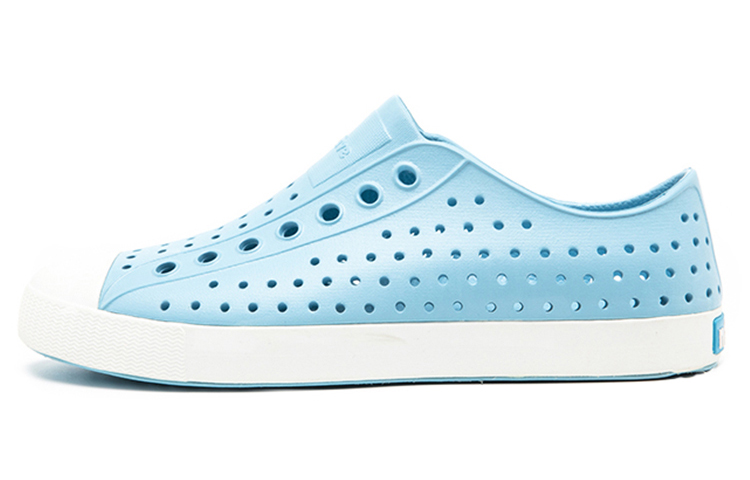Native Shoes Jefferson Light Blue Breathable Casual Slip-On Sneakers 11100100-4960