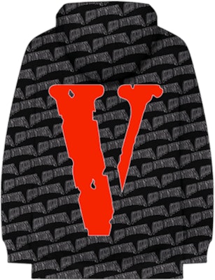 Nav x Vlone All Over Hoodie Black Order Nav x Vlone All Over Hoodie Black