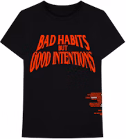 Nav x Vlone Bad Habits Tee Black Nav x Vlone Bad Habits Tee Black