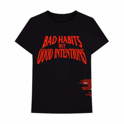 Nav x Vlone Bad Habits Tee Black