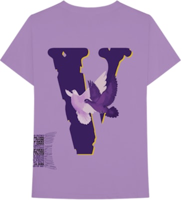 Nav x Vlone Doves Tee Purple Order Nav x Vlone Doves Tee Purple