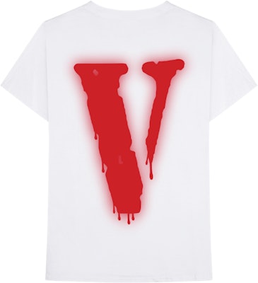 Nav x Vlone Drip T-Shirt White Order Nav x Vlone Drip T-Shirt White
