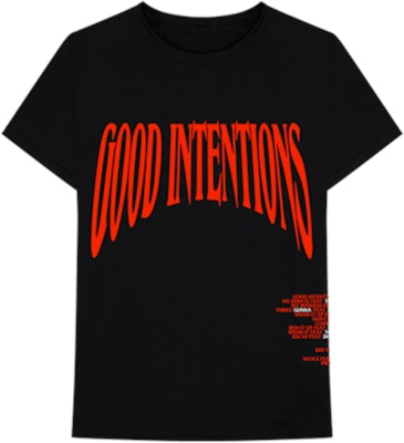 Nav x Vlone Good Intentions Tee Black Buy Nav x Vlone Good Intentions Tee Black