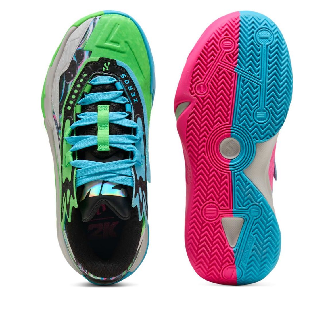 Shop NBA 2K x Puma Scoot Zeros 2 Niño Grande 'Desigual' 311362-01