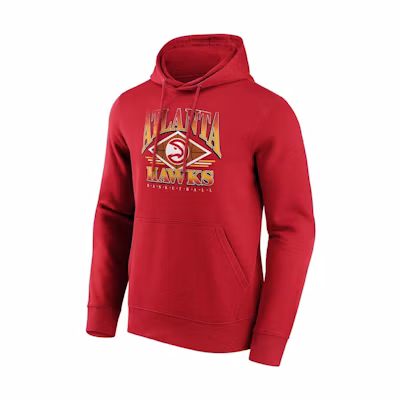 NBA AtlAnta Hawks Power Phase Red Long Sleeve Sweatshirt - Breathable & Warm 13341137