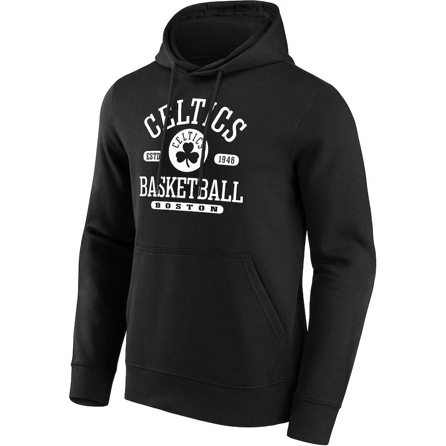 NBA Boston Celtics Calling Plays Graphic Hoodie Black Mens Pullover 13340940