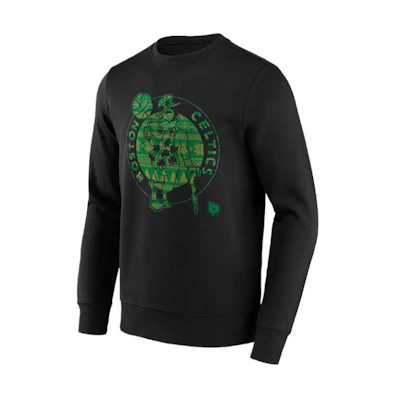 NBA Boston Celtics Christmas Sweater Crewneck Sweatshirt Black - 13341164