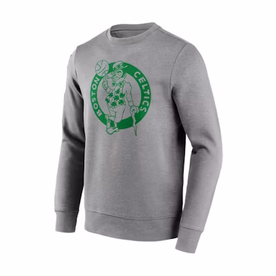 NBA Boston Celtics Crewneck Graphic Sweatshirt Long Sleeve - Gray 12088671