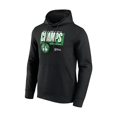 NBA Boston Celtics Letter Graphic Comfortable Pullover Hoodie Black 201709095