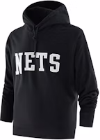 NBA Brooklyn Nets Black Hoodie Unisex Pullover with Letter Print Design FCAPHO21HD11215LAL4 NBA Brooklyn Nets Black Hoodie Unisex Pullover with Letter Print Design FCAPHO21HD11215LAL4