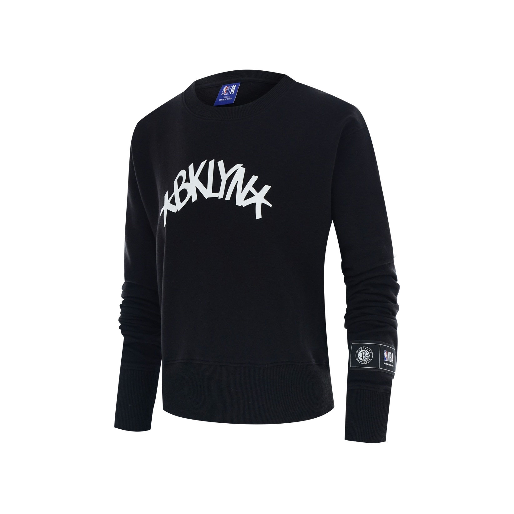 NBA Brooklyn Nets Crewneck Sweatshirt Unisex Casual Loose Fit F3APSP22CR11886BKN