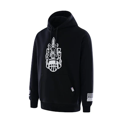 NBA Brooklyn Nets Fortress Series Pullover Hoodie Black Long Sleeve APHOD00007BKN12