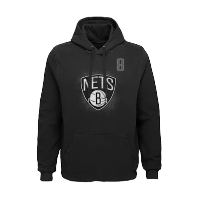 NBA Brooklyn Nets Patty Mills Logo Pullover Sweatshirt Black () 13322217