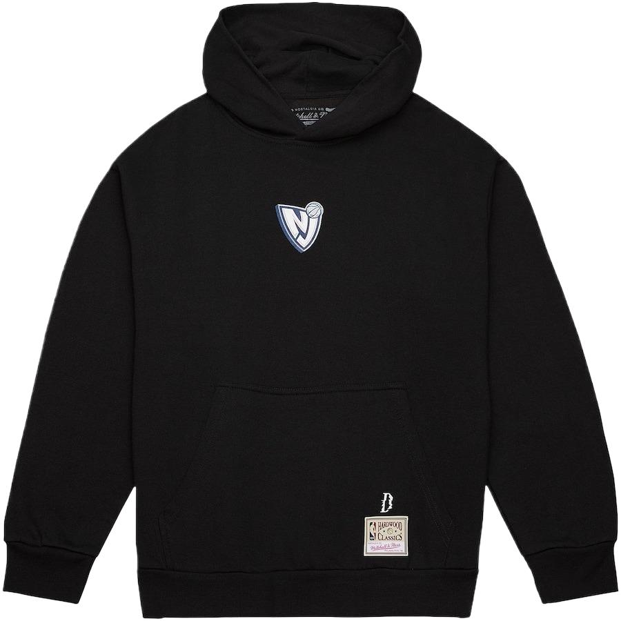 NBA Brooklyn Nets Suga Glitch Mitchell & Ness Printed Hoodie Black 200542192