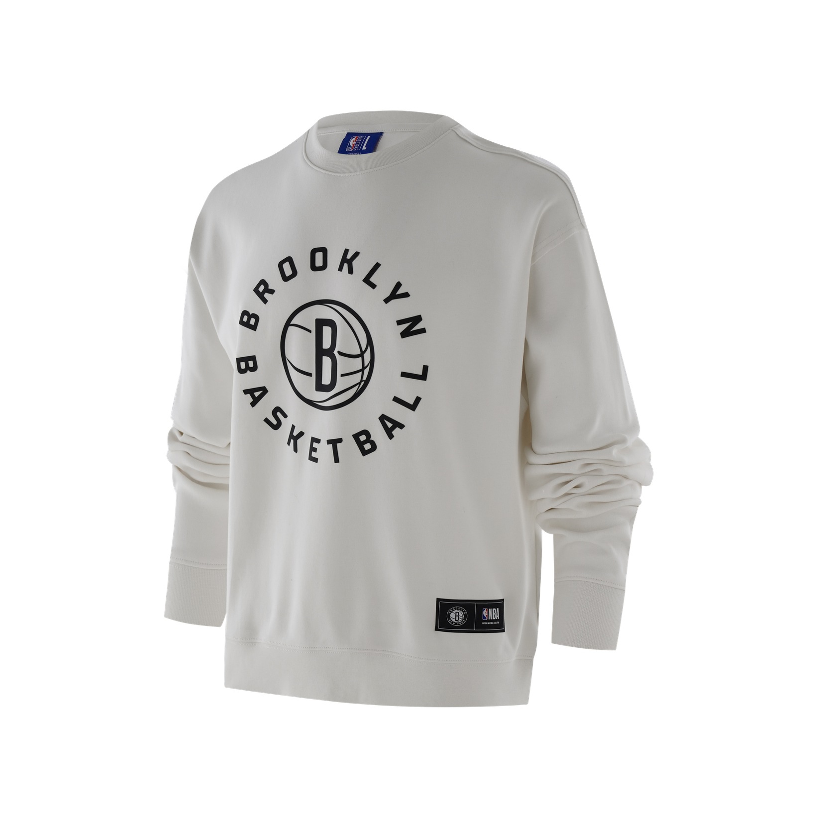 NBA Brooklyn Nets Unisex Oversized Crewneck Sweatshirt Casual Wear F3APSP22CR11879BKN