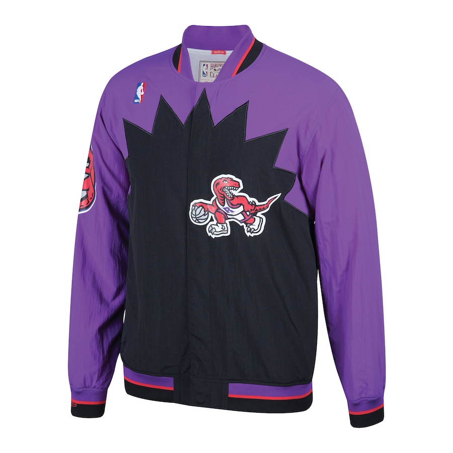 NBA Cartoon Colorblock Long-Sleeve Jacket Purple/Black 11967145