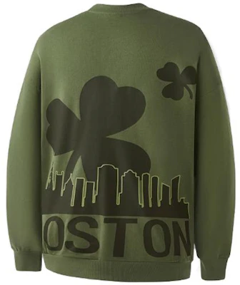 NBA 凯尔特人队主题圆领卫衣 男女款 绿色 APCRE00168BOS27 Buy NBA 凯尔特人队主题圆领卫衣 男女款 绿色 APCRE00168BOS27