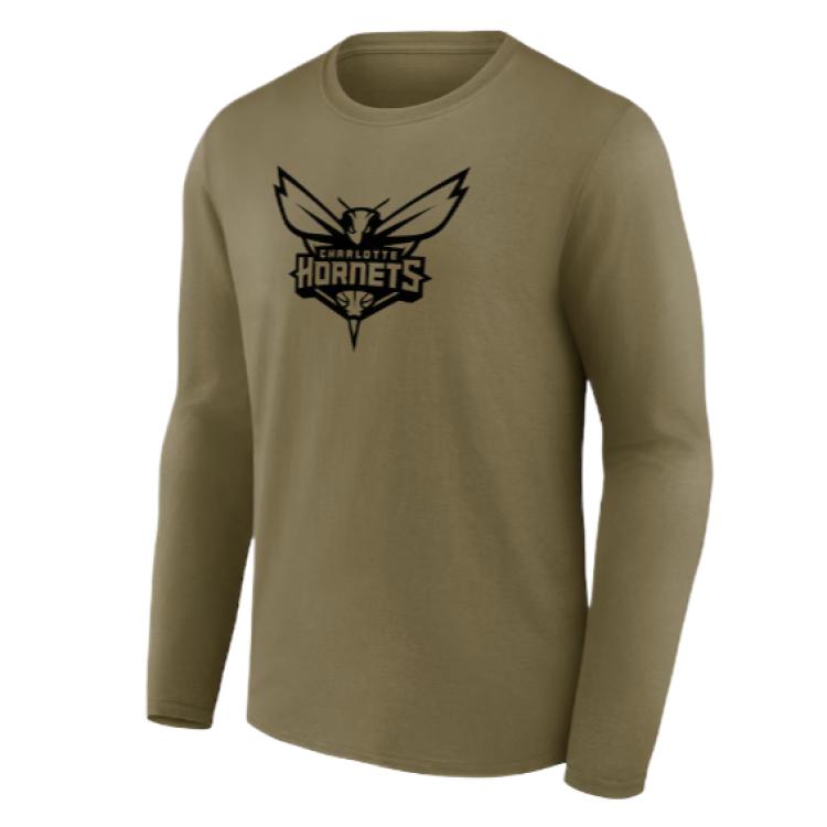 NBA Charlotte Hornets Crewneck Green Sweatshirt Casual Long Sleeve 200355813
