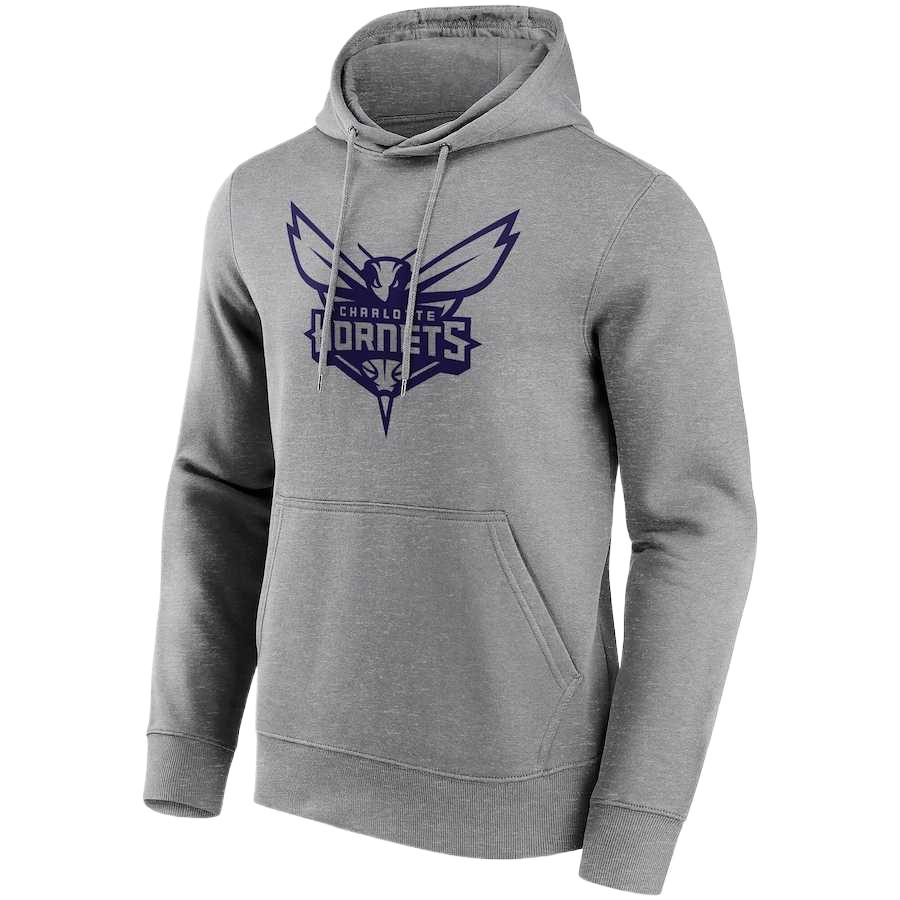 NBA Charlotte Hornets Fanatics Soft Warm Hoodie - Gray 12088760