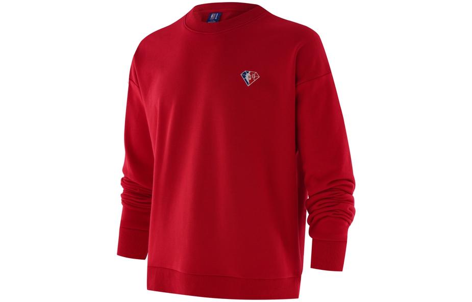 NBA Chicago Bulls 75th Anniversary Red Crewneck Sweatshirt Unisex F2APSP22CR11783CHI