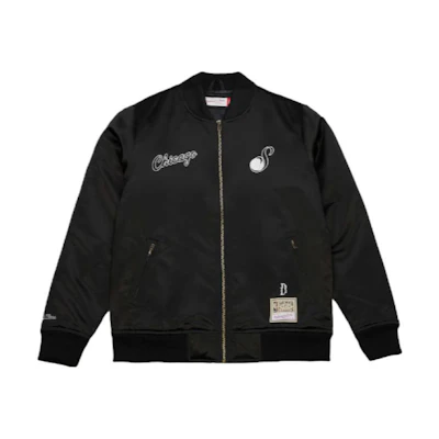 NBA Chicago Bulls Alphabet Zip Casual Jacket Black 200542183