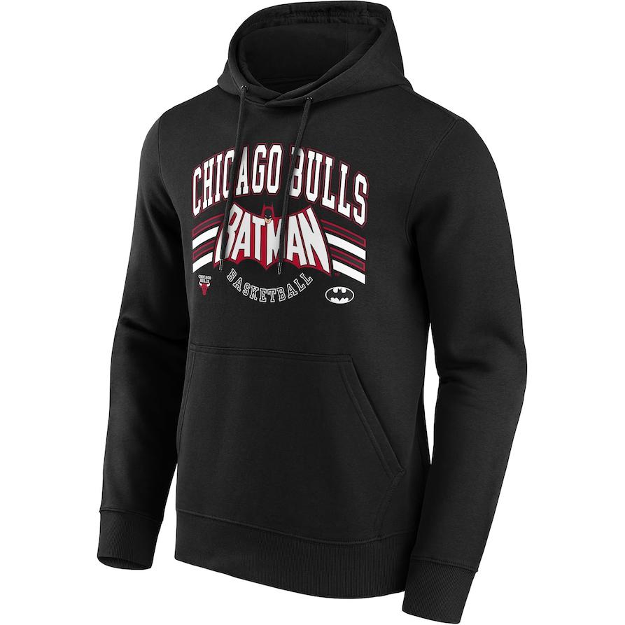 NBA Chicago Bulls Batman Graphic Hoodie Black () 13327457