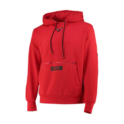 NBA Chicago Bulls Nike Courtside Hoodie University Red Pullover Sweatshirt 13303959