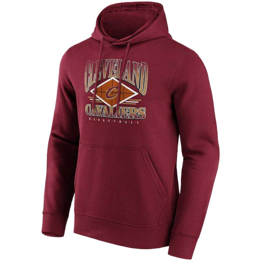 NBA Cleveland Cavaliers Classic Loose-Fit Hoodie Deep Red 13340702