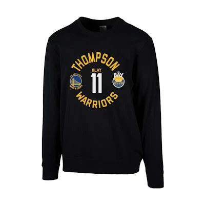 NBA Courage Series Warriors Klay Thompson #11 Graphic Crewneck Sweatshirt Black LWAPSP22CR12578GSW