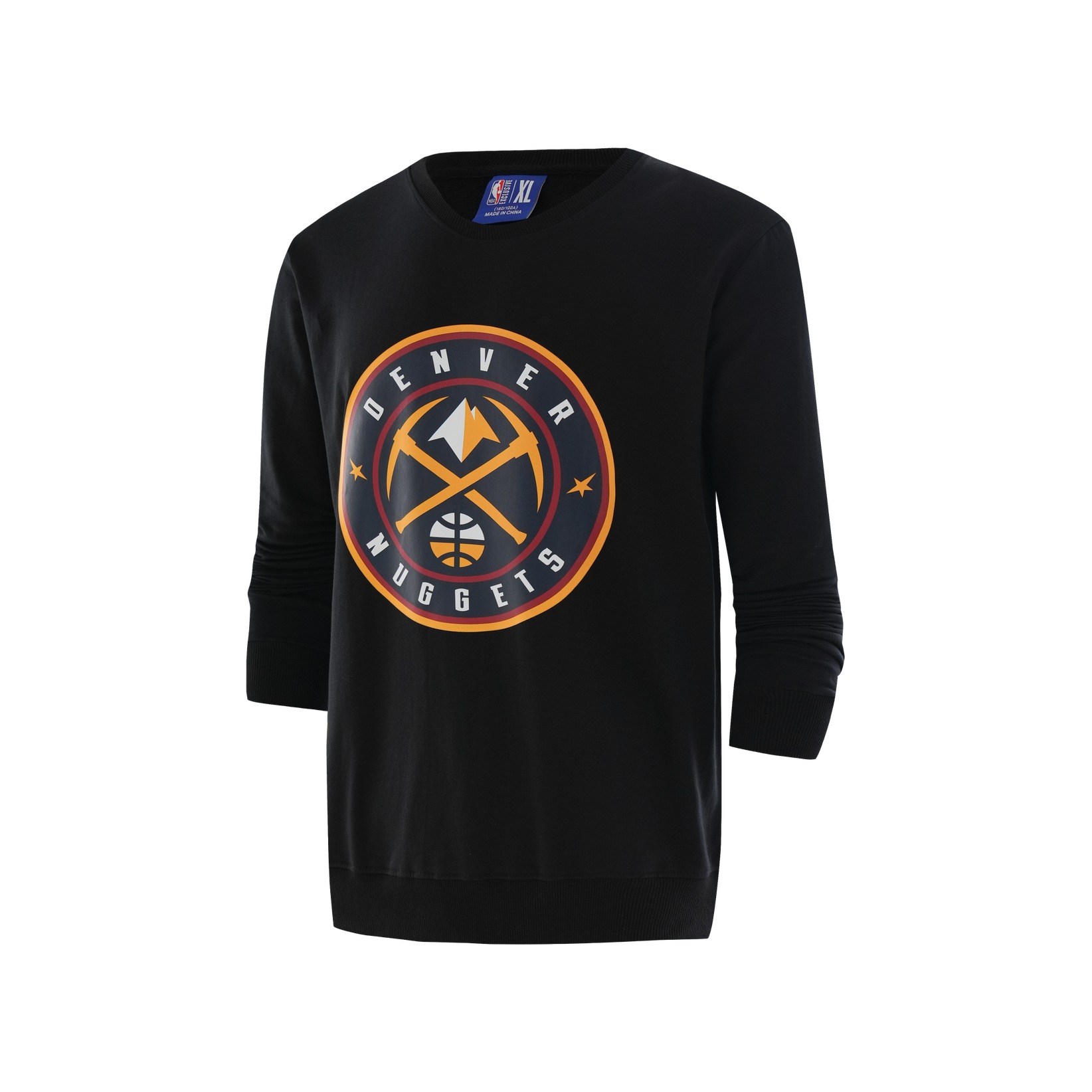 NBA Crewneck Long Sleeve Sweatshirt Unisex - Denver Nuggets F3APSP22CR12552DEN