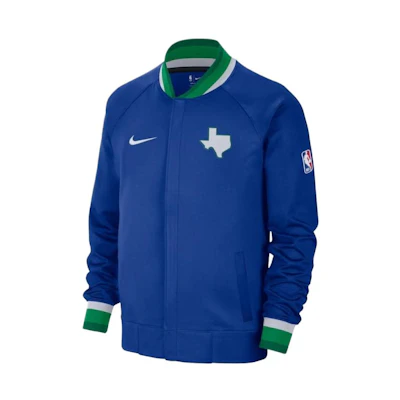NBA Dallas Mavericks Zip-Up Jacket Blue Long Sleeve 13315764
