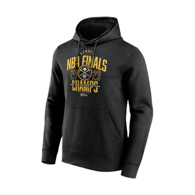 NBA Denver Nuggets Black Hoodie Pullover Sweatshirt - Casual Wear 14425793