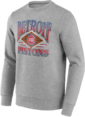 NBA Detroit Pistons Graphic Crewneck Sweatshirt Men’s Grey 13340905 Buy NBA Detroit Pistons Graphic Crewneck Sweatshirt Men’s Grey 13340905
