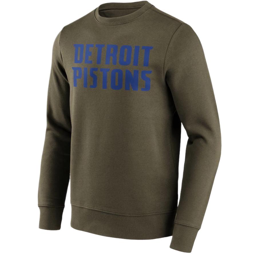 NBA Detroit Pistons Green Crewneck Sweatshirt Stylish and Comfortable 201426713