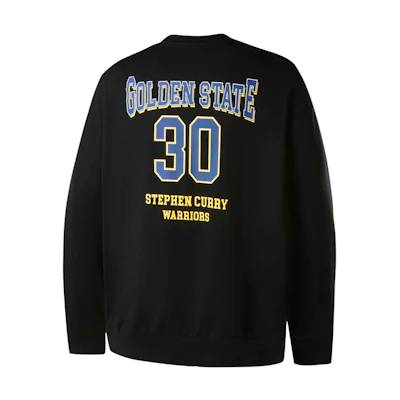 NBA Dynasty Golden State Warriors Stephen Curry Black Crewneck Sweatshirt Unisex APCRE00779GSWSC01
