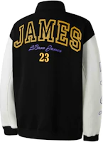 NBA Dynasty Series Los Angeles Lakers LeBron James Unisex Black Fashion Jacket APJAK00637LALLBJ01 NBA Dynasty Series Los Angeles Lakers LeBron James Unisex Black Fashion Jacket APJAK00637LALLBJ01