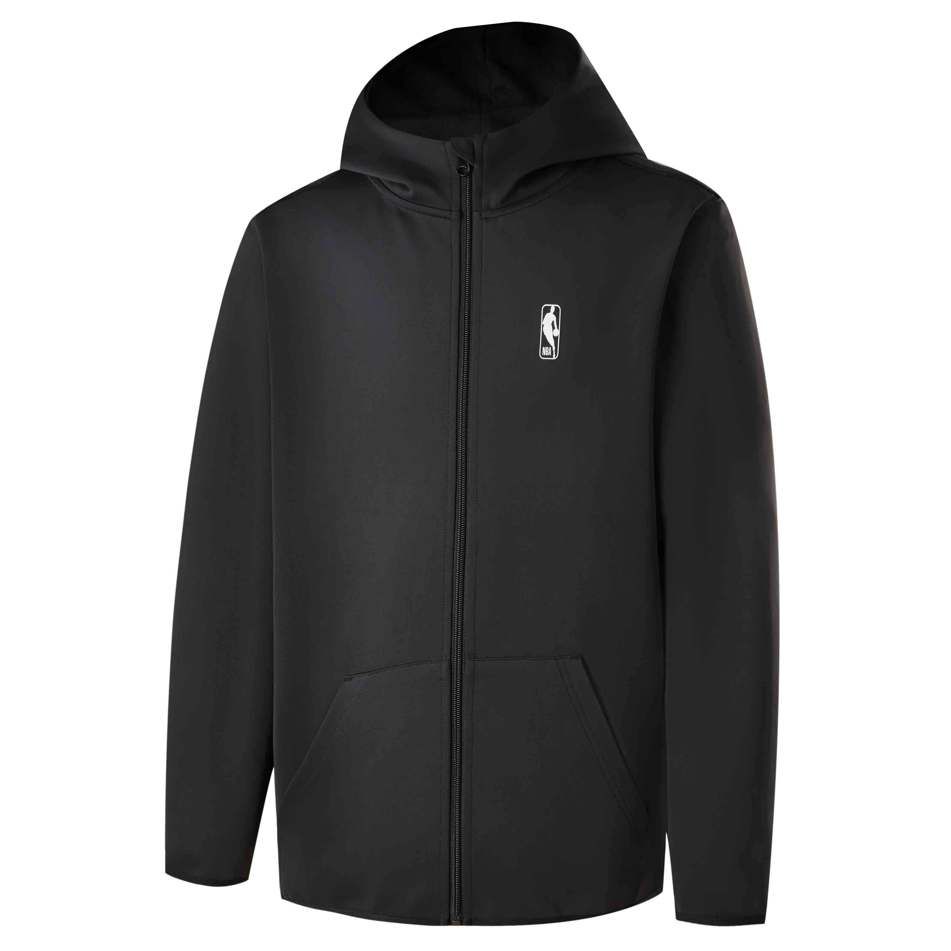 NBA Dynasty Series Retro Outdoor Hoodie Black Unisex Zippered Sweatshirt APOTW00775NBA01