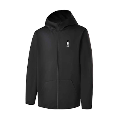 NBA Dynasty Series Retro Outdoor Hoodie Black Unisex Zippered Sweatshirt APOTW00775NBA01
