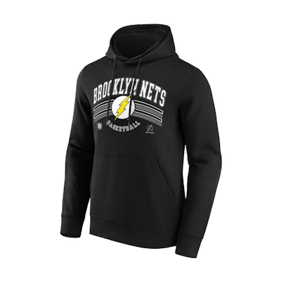 NBA Fanatics Brooklyn Nets DC The Flash Basketball Hoodie Black 14420481